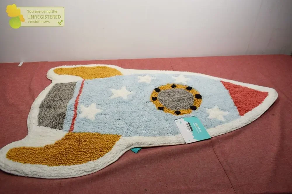 Pillowfort Rocket Shaped Kids' 24x37